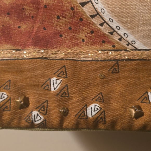 Laurel Burch Artistic Multicolor Tote Bag - Picture 4 of 6